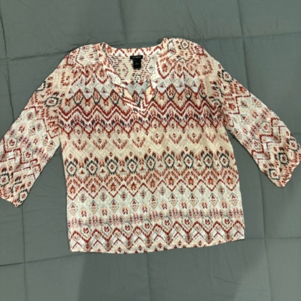 Ann Taylor Multi-Color Tunic